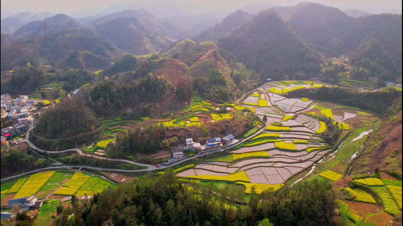 视频丨泸溪县兴隆场镇甘田坪村春色