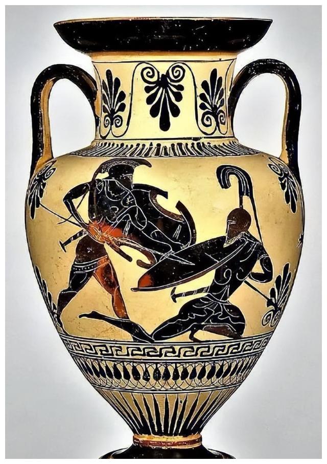 希腊瓶画的三种样式图片