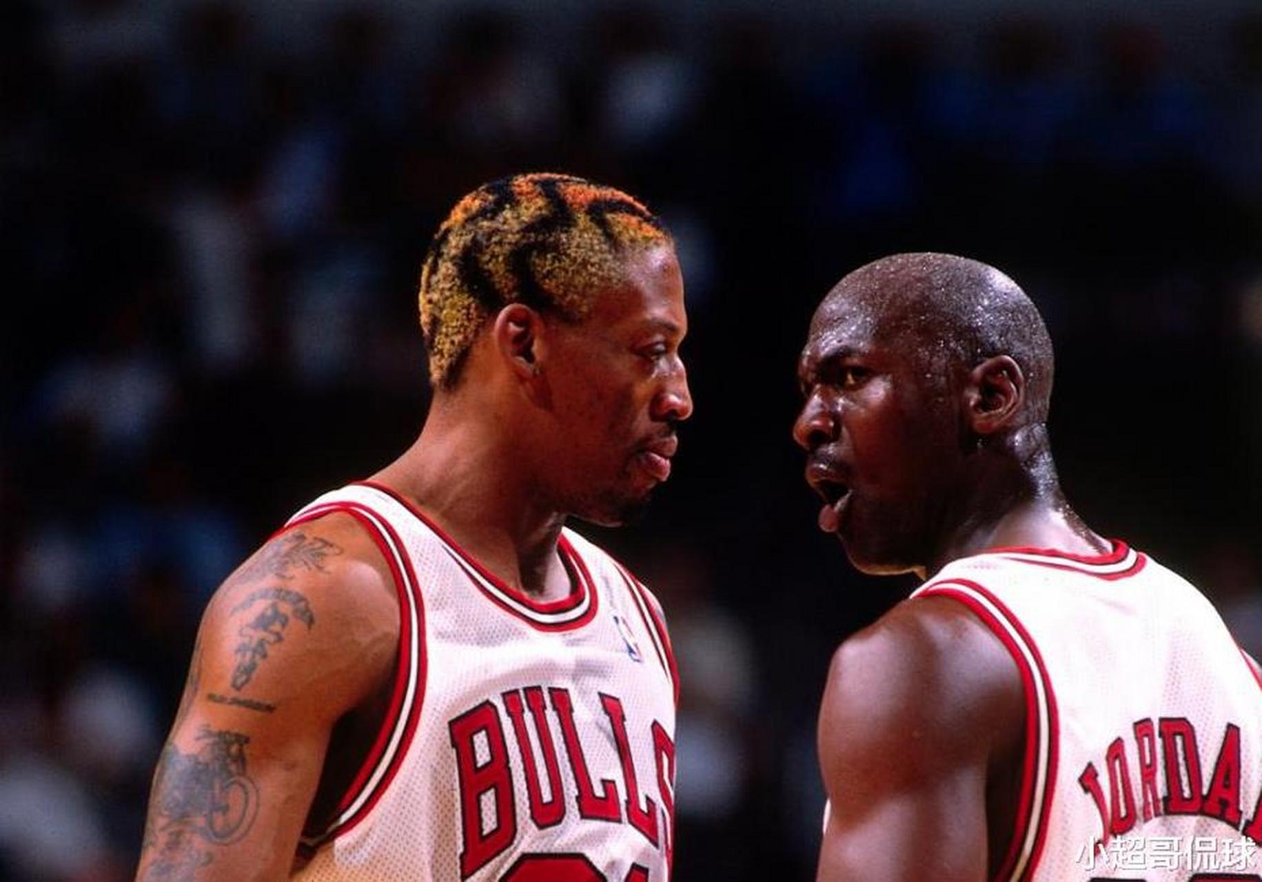 然而,丹尼斯·罗德曼(dennis rodman)对于乔丹和皮蓬的组合持有不同的