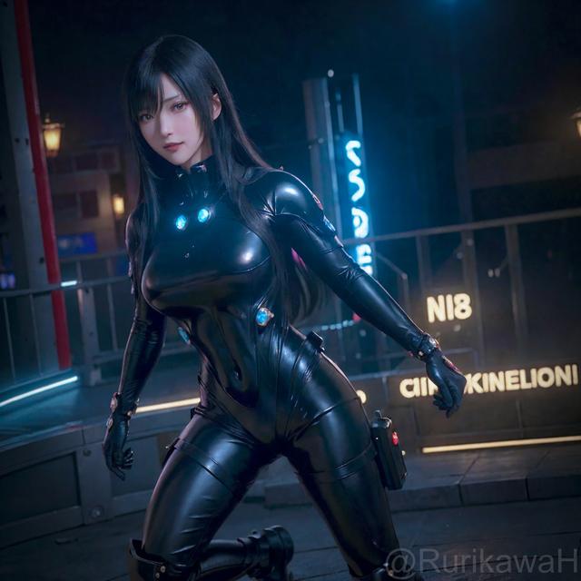 ai绘图 0604「gantz 殺戮都市」下平玲花