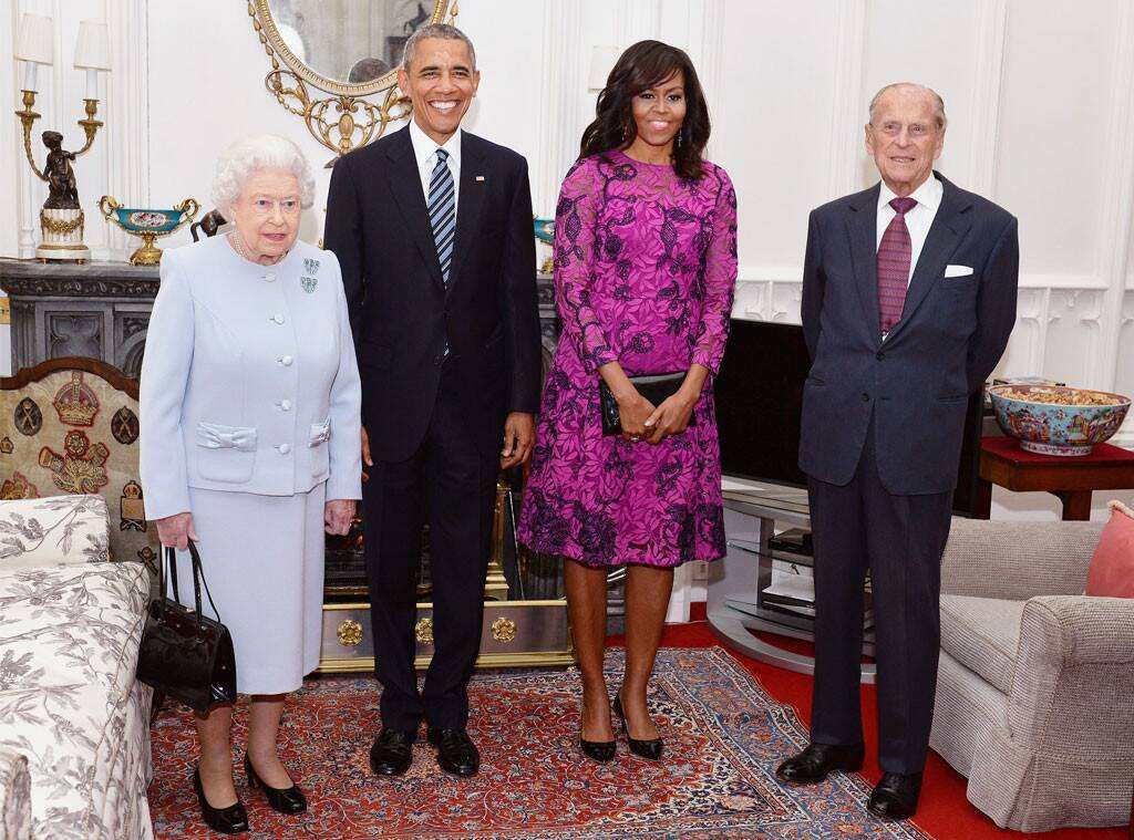 奥巴马回忆英女王 barack obamas fond memories of hm queen