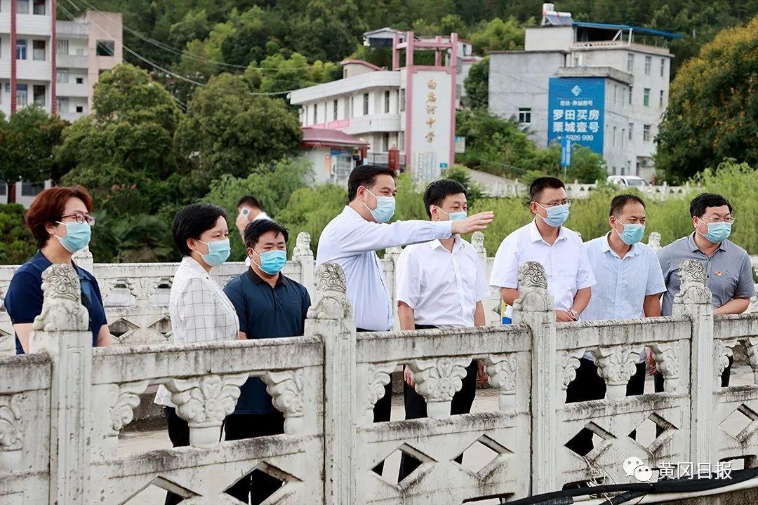 张家胜到英山罗田检查督导防汛备汛工作