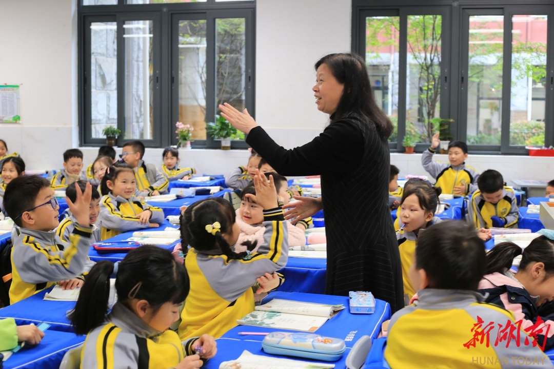 长沙市开福区清水塘江湾小学:家校同行 为"育"见最好的自己