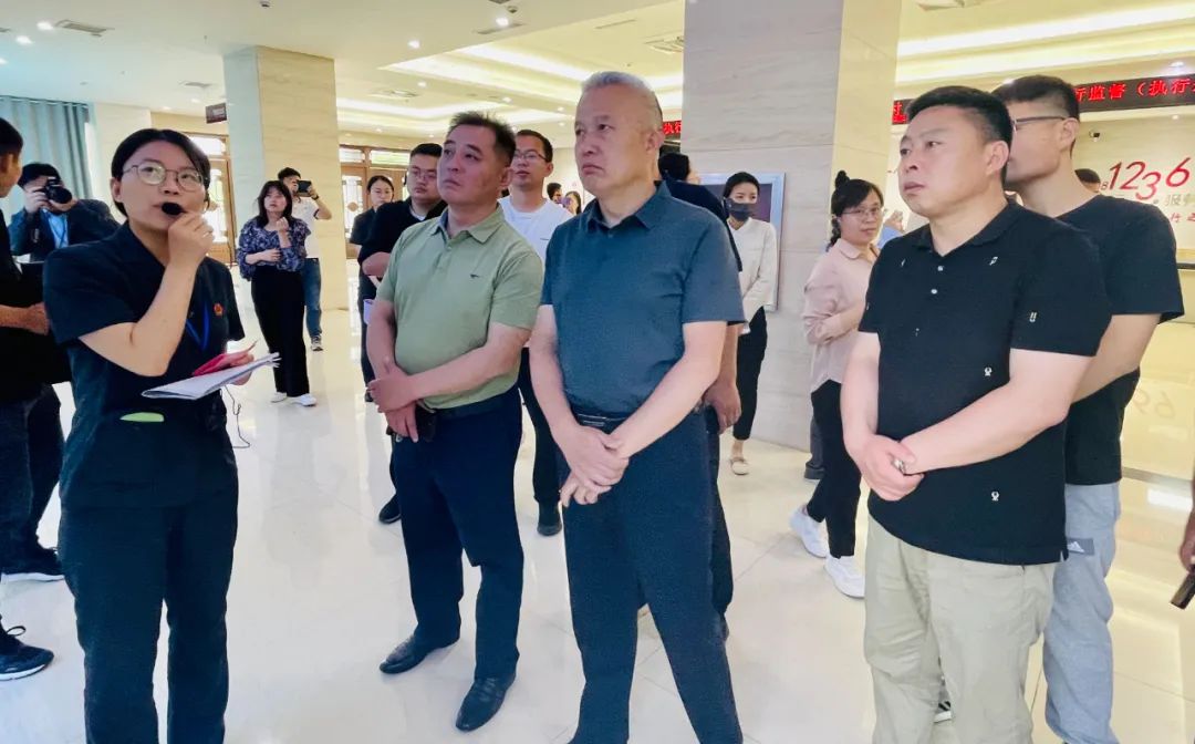 郓城县宣传部副部长张梦溪一行到我院参观调研美德健