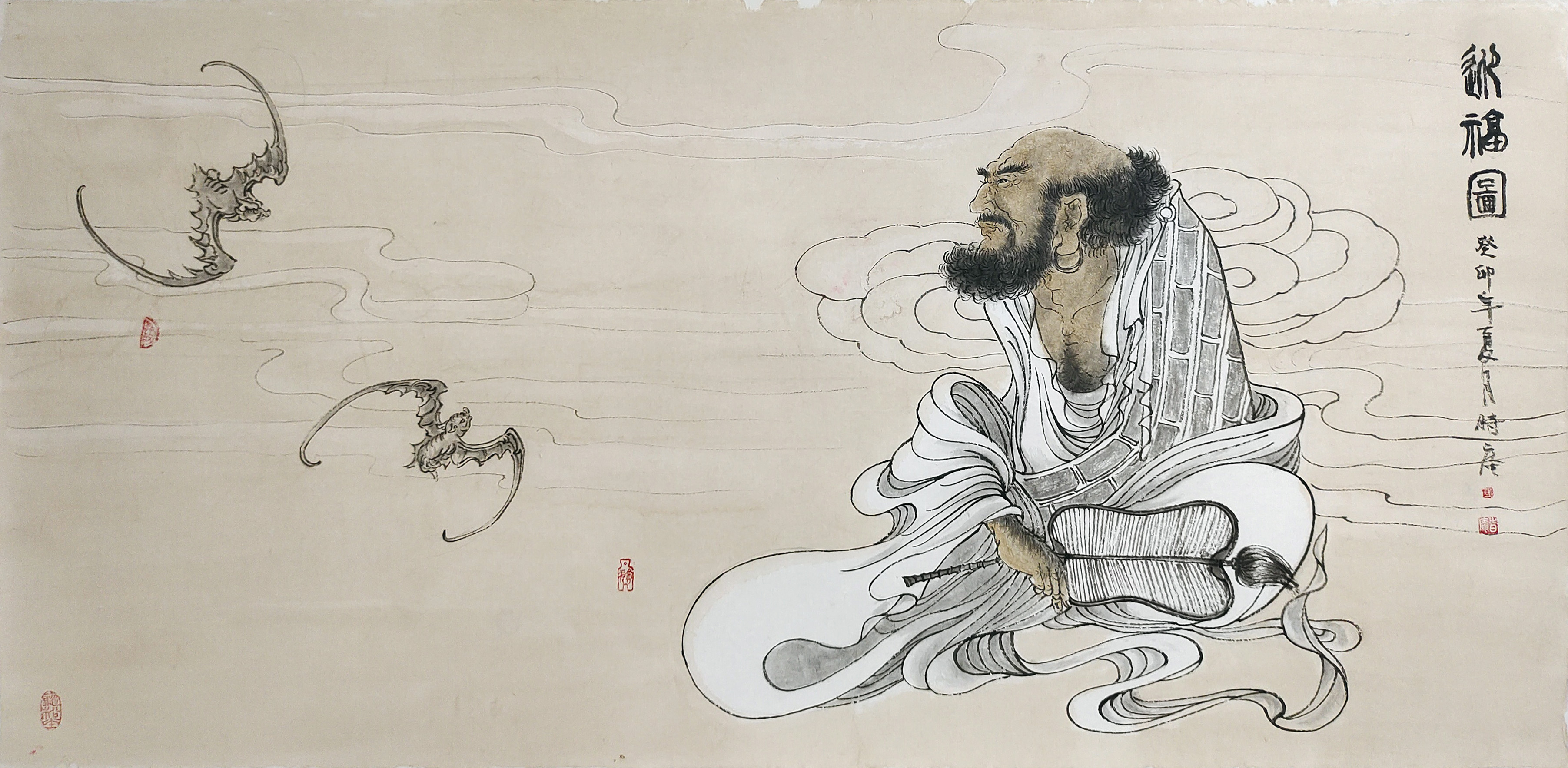 画家刘大禹:当代儒风第一人