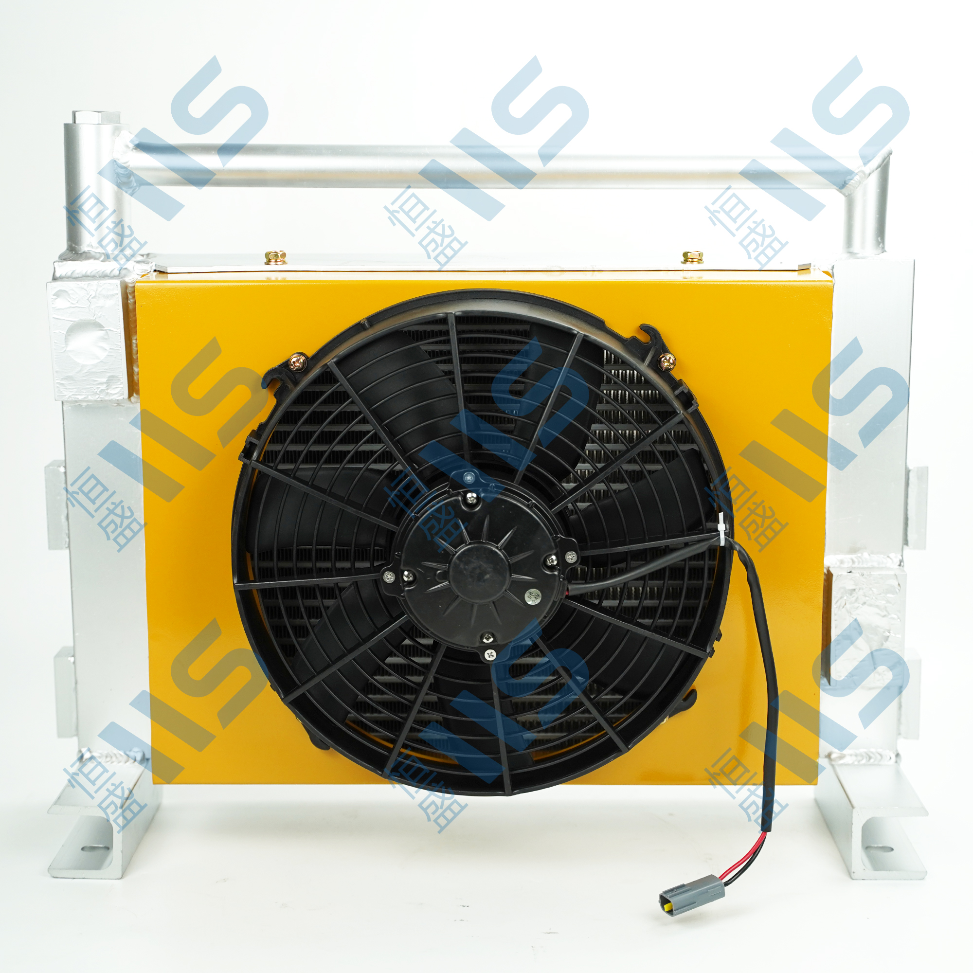 恒盛铝制12吨吊车散热器直流风机带旁通阀(bypflj-129a