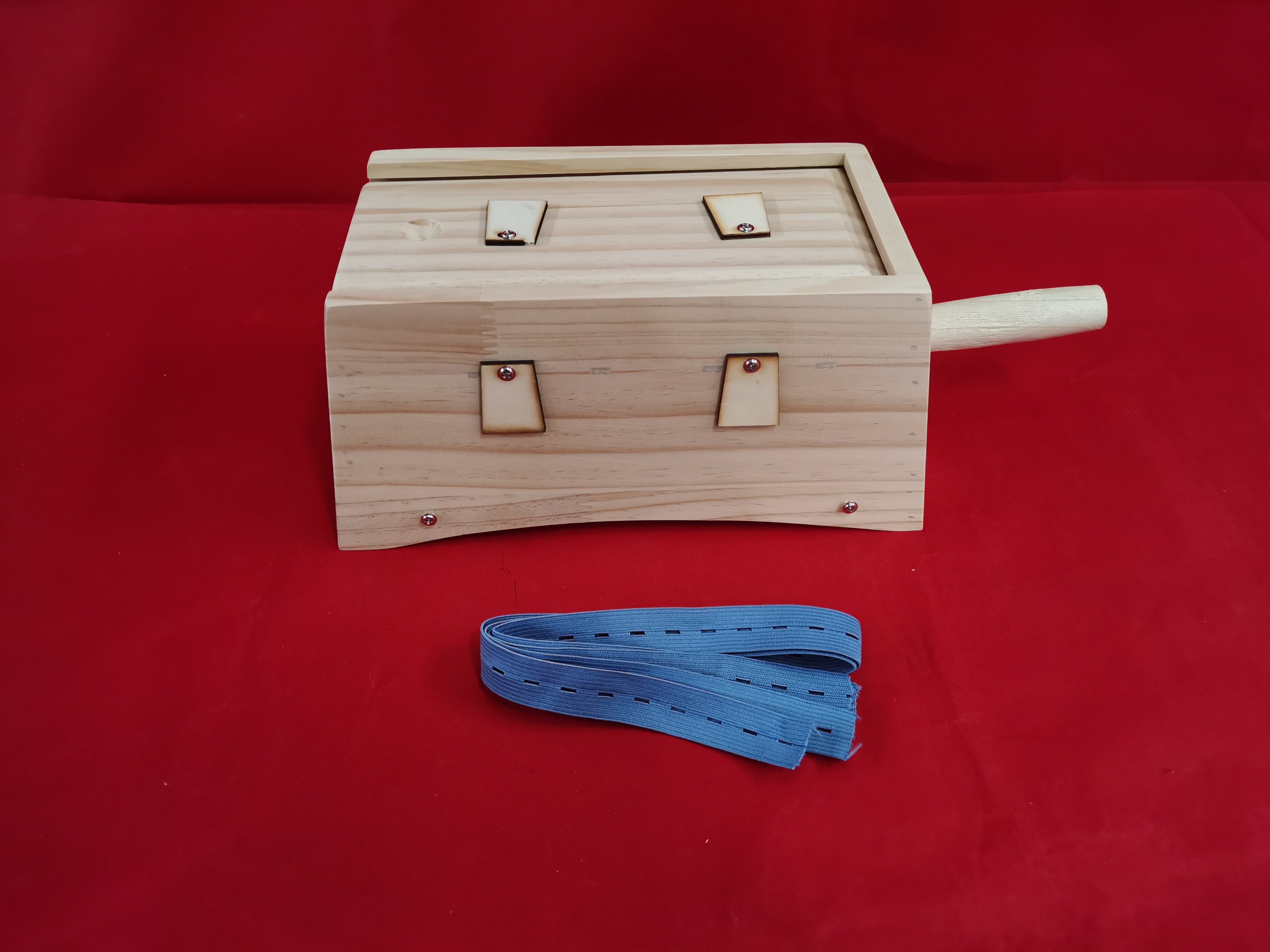 推拉盖8针8柱隔姜灸艾灸盒