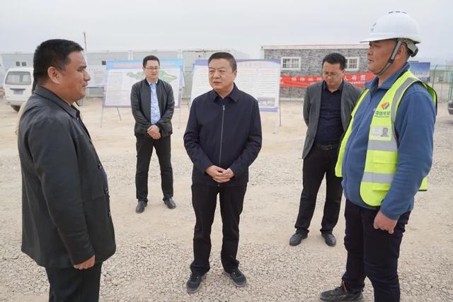 张龙调研新能源重点项目建设情况