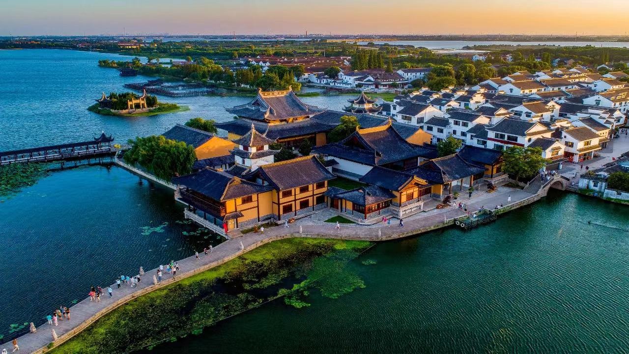 锦溪镇传达学习市委全会昆山两会精神