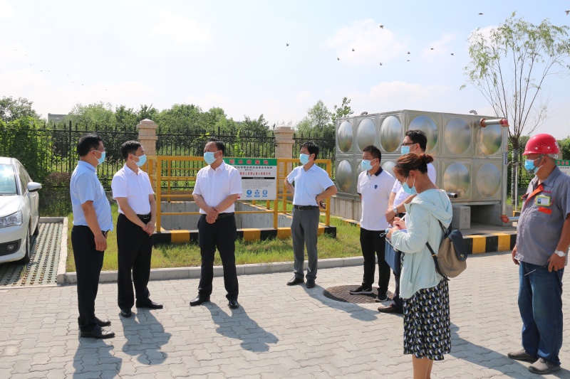 市人大常委会主任钱沙泉一行深入马鞍山船舶污染物集中接收站开展实地