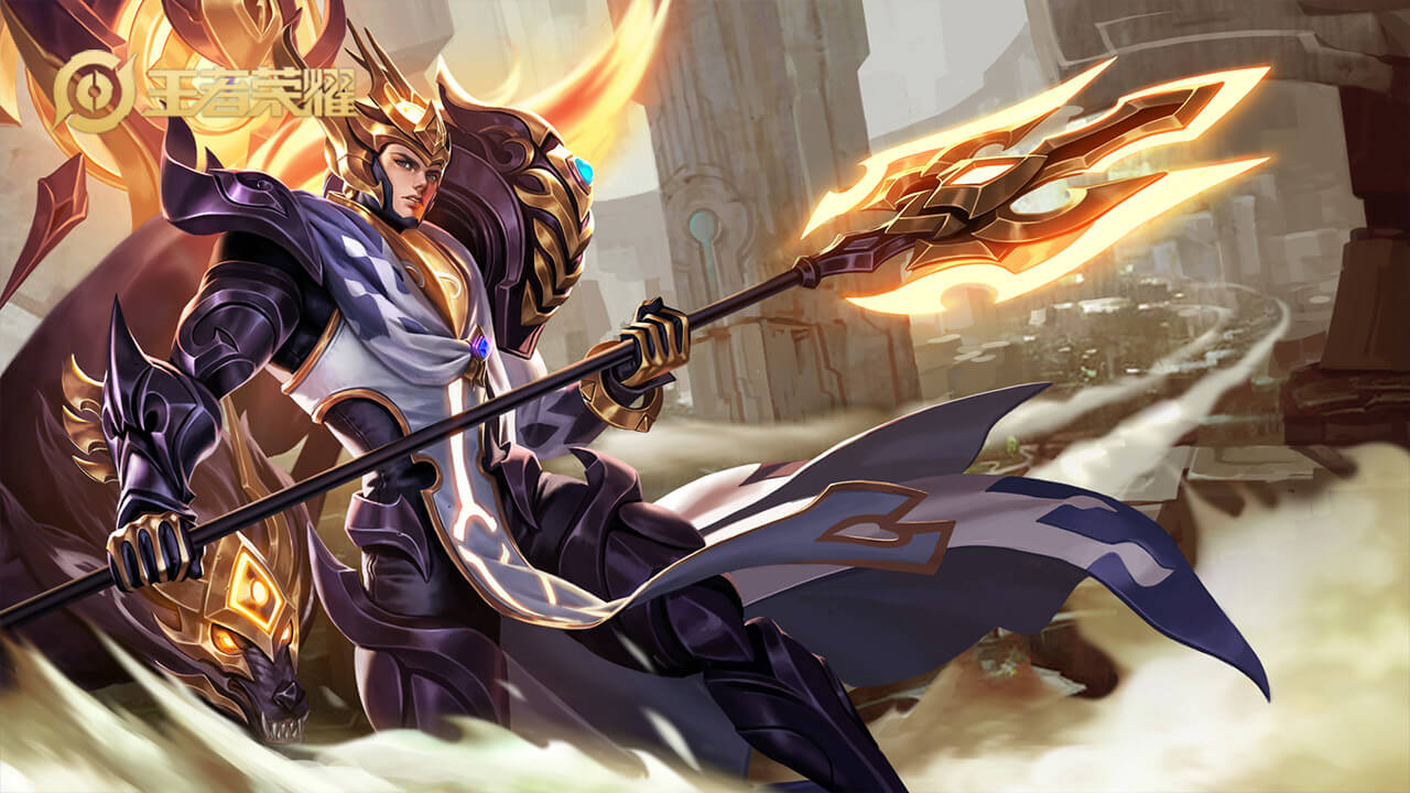 王者荣耀杨戬全民电竞皮肤剪影图来了 杨戬新皮肤照长这样