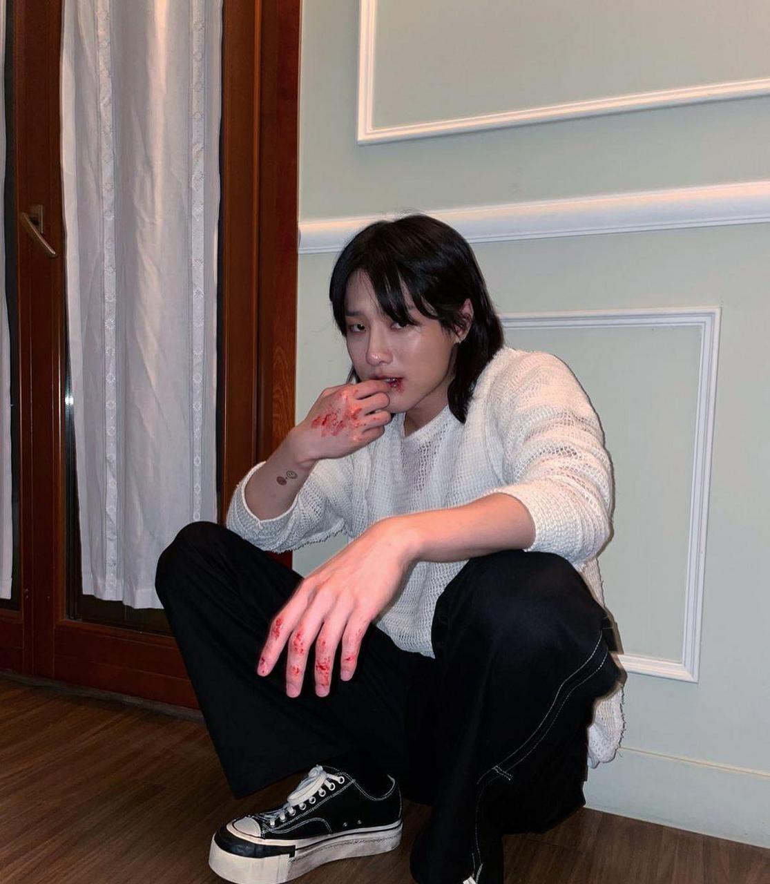 曹承衍这次回归长发也太好看了