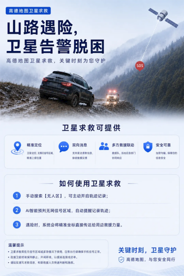 高德地图里藏着一个救命功能 已帮近150人成功脱险