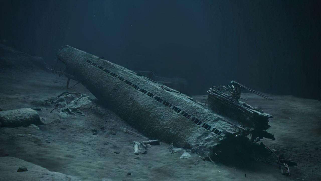 潜艇断崖图片
