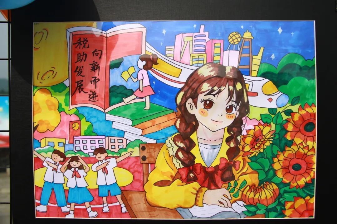 远安 小画家们展才艺