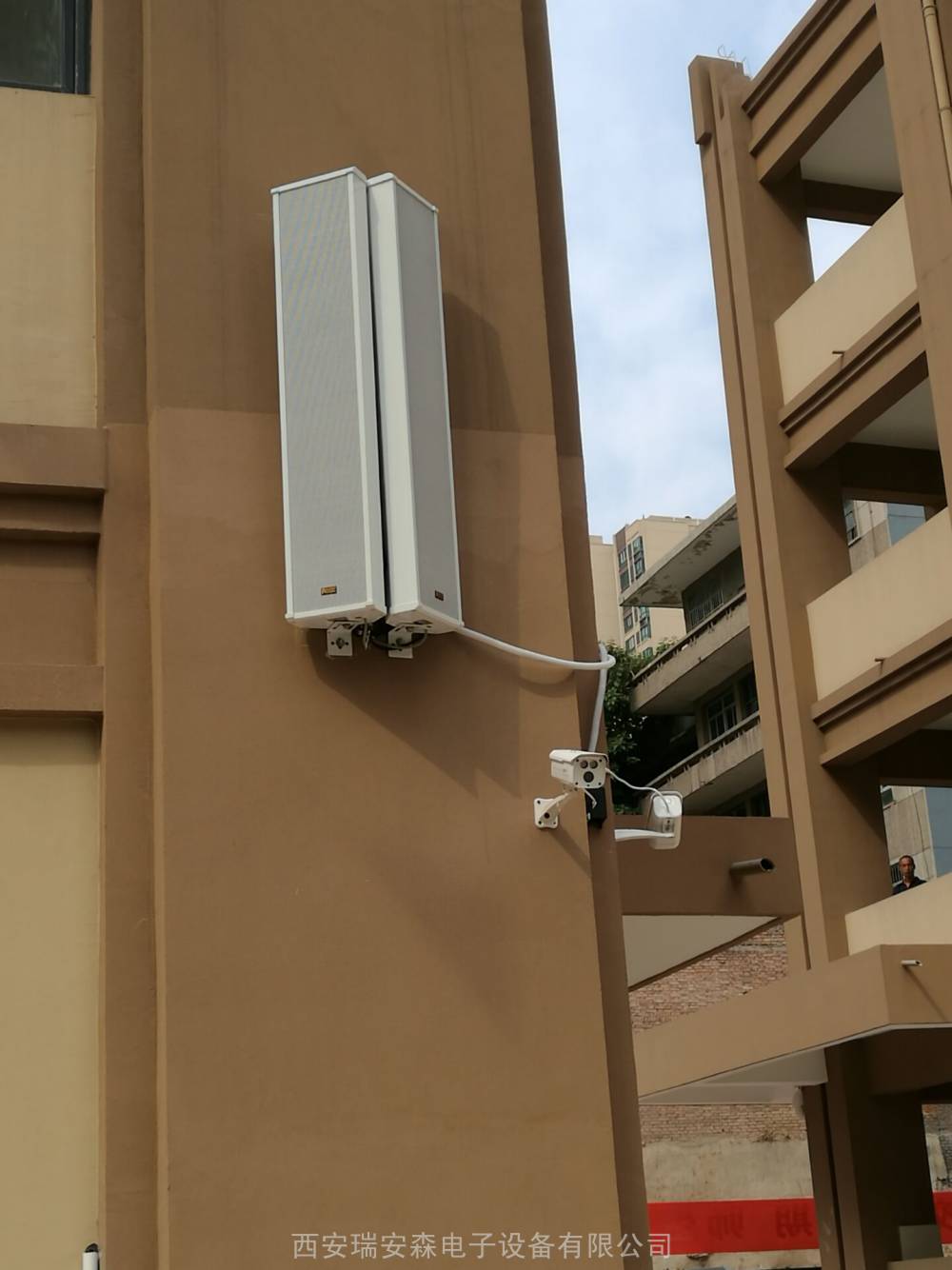 jrlon捷瑞朗公共广播背景音乐系统功放天花喇叭草地音箱室外音柱