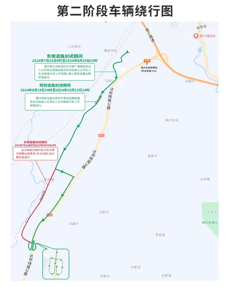 重要提醒!国道g210部分路段交通管制