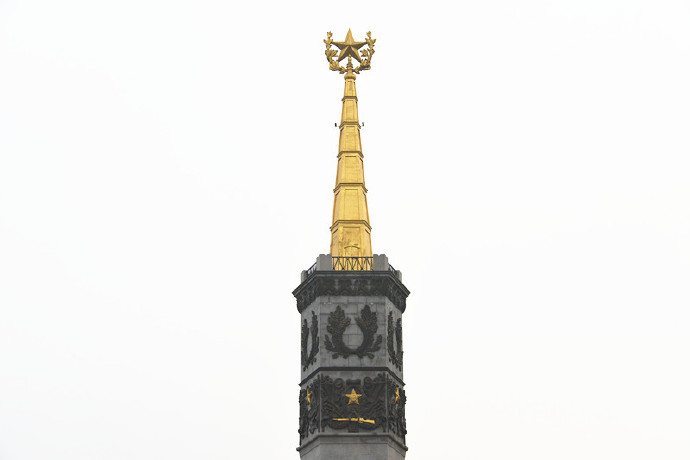 百年沧桑旅顺口(3):苏联红军纪念碑"胜利塔"