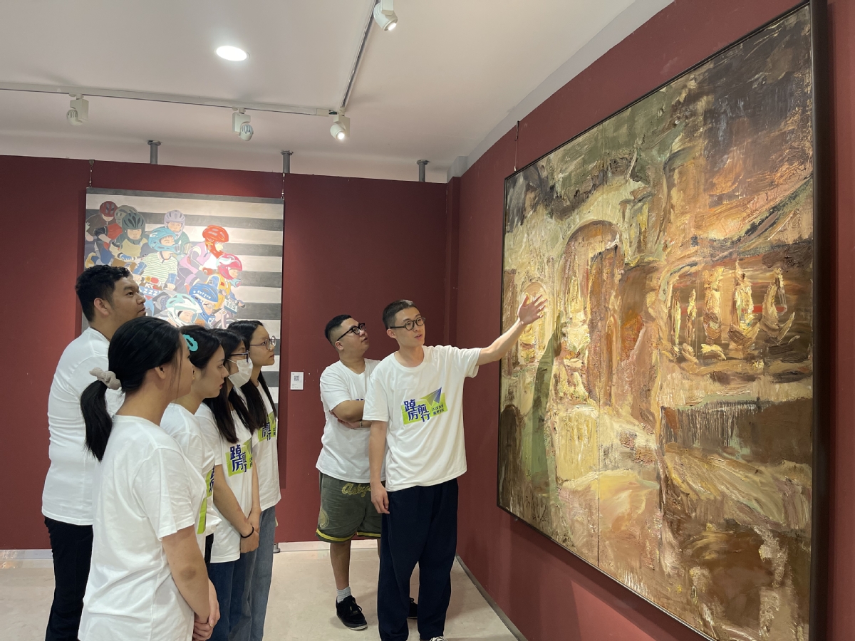 "踔厉前行"江汉大学美术学院毕业生作品展精准推荐学子就业