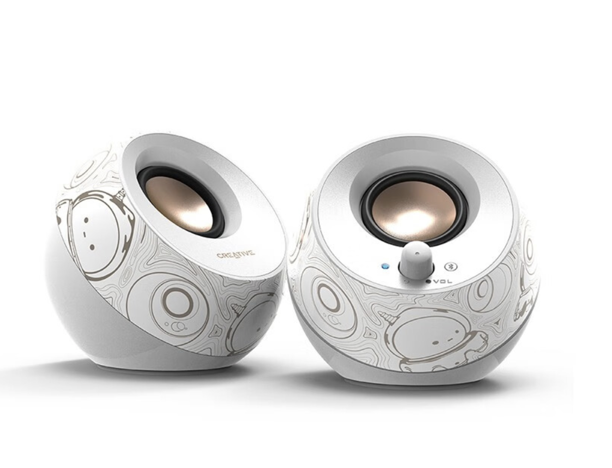 创新推出 pebble v3 艺术限量版蓝牙桌面音箱,售价 399 元