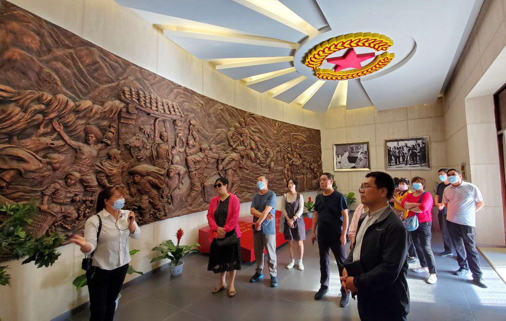 走进昔阳大寨展览馆 感受自力更生艰苦奋斗大寨精神