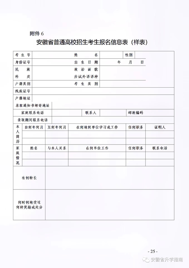 重要通知!事关安徽省2023年高考报名手续的通知以及报名流程