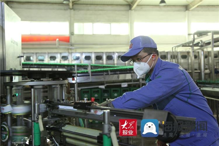 复工复产"加速跑"|青岛啤酒三厂:确保一季度开好局,起好步
