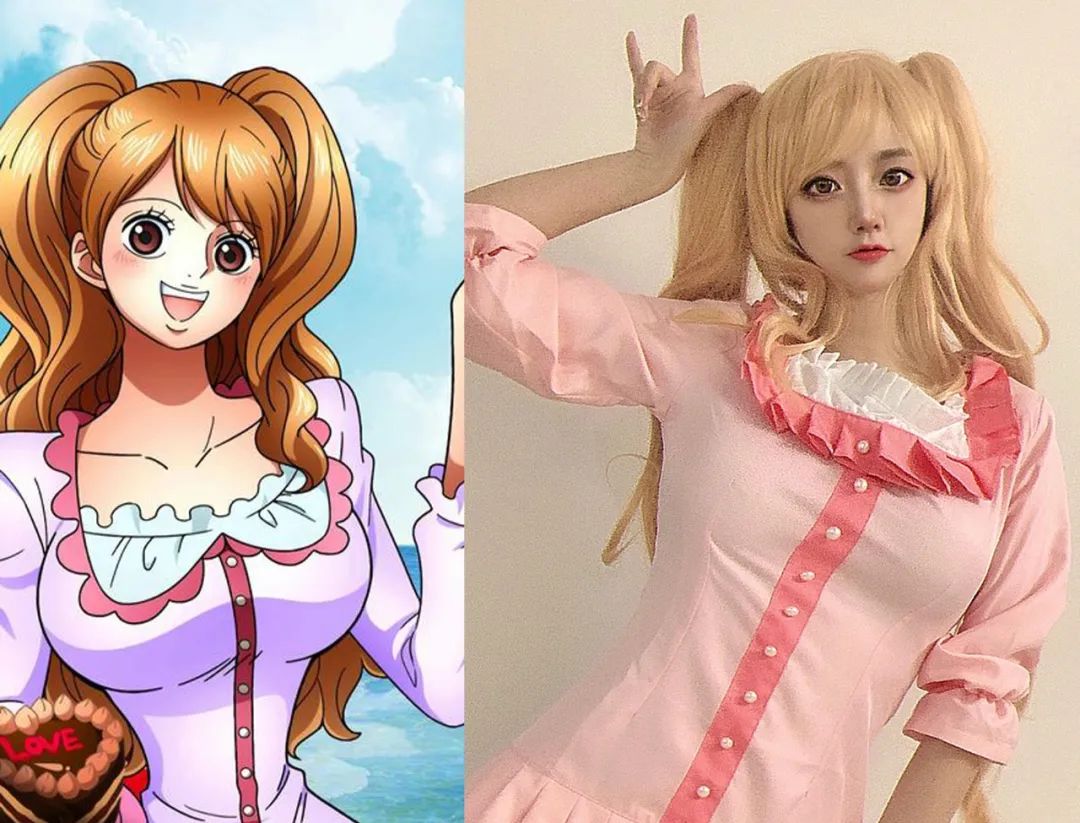 海贼王cos女角色!女粉丝模仿大和完美还原,女帝永远的神