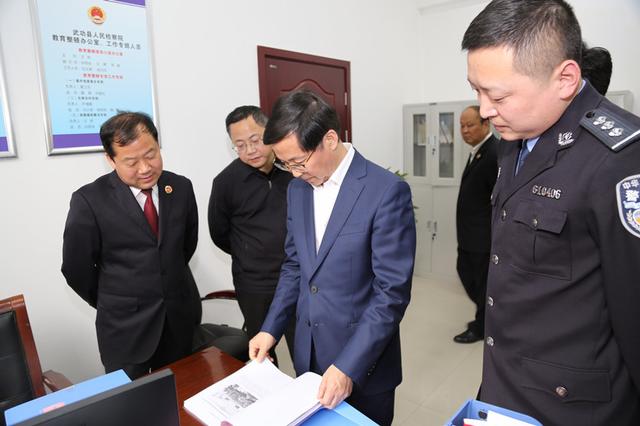 「队伍教育整顿」市人大常委会副主任,县委书记田一泓到武功县人民