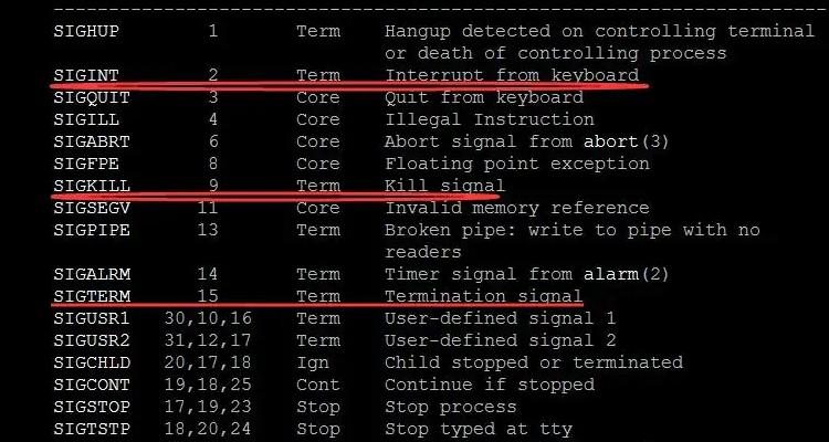 linux常用命令杀死进程  第1张