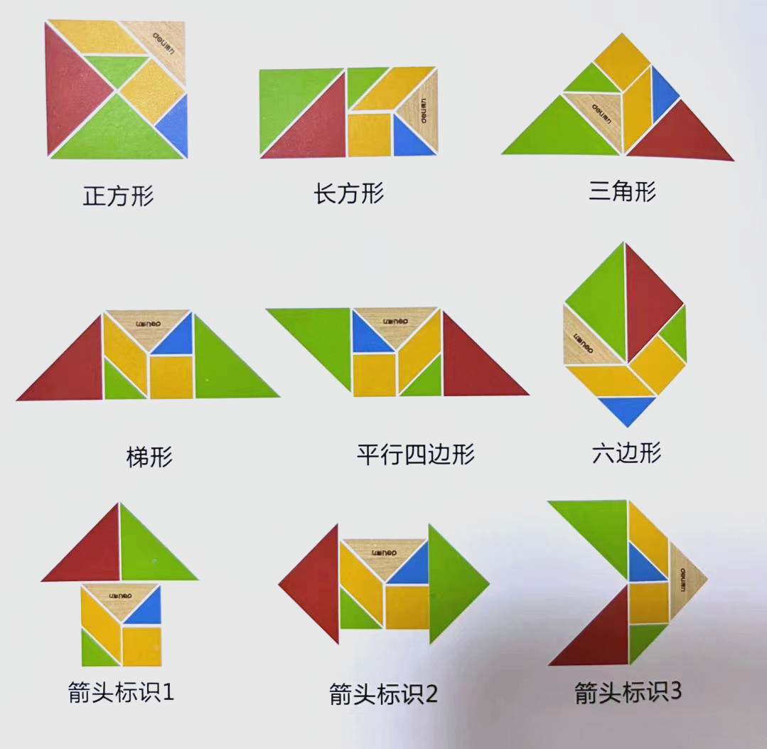 七巧板的多种玩法与拼图技巧