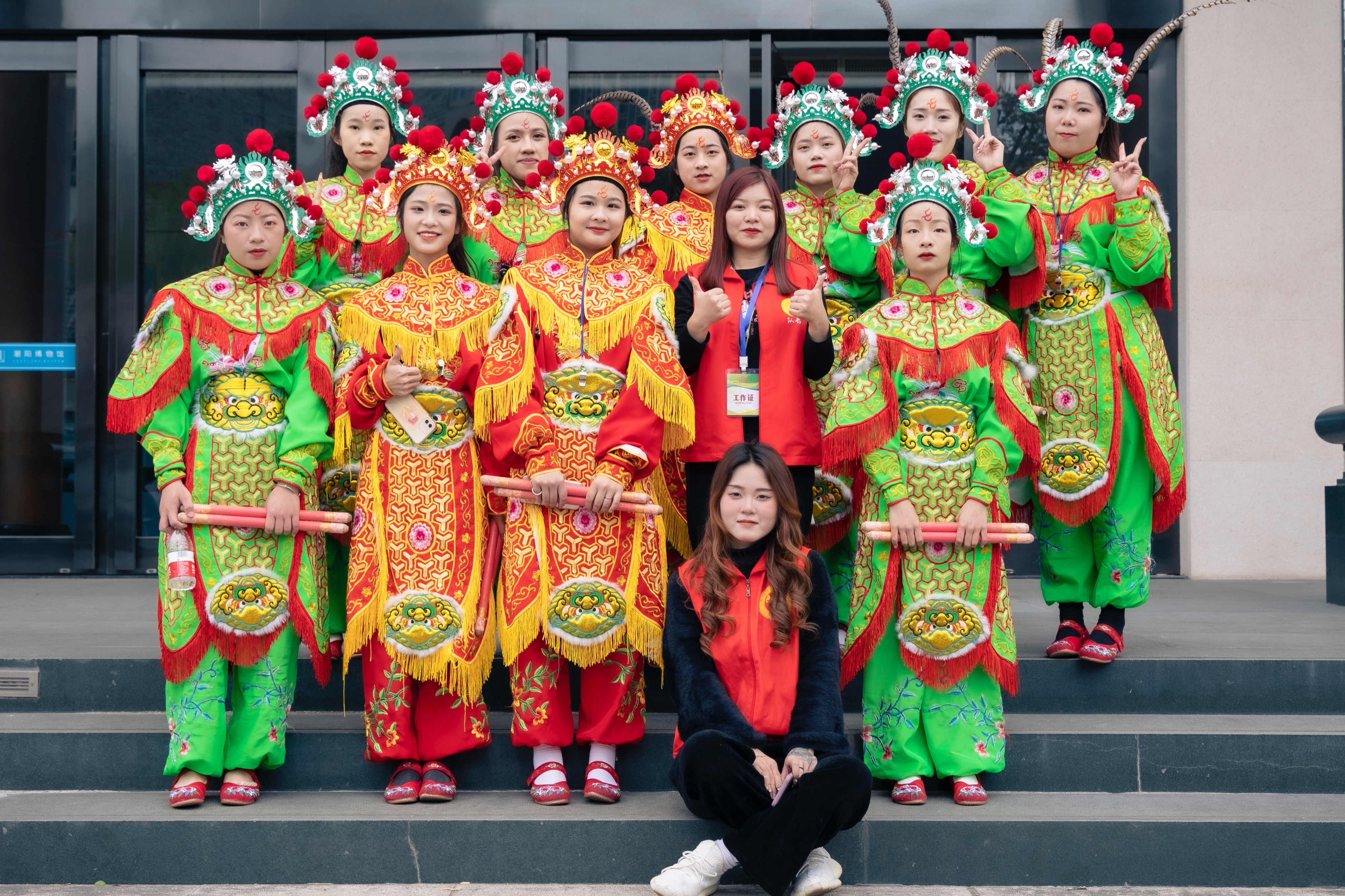 潮汕英歌舞闹春"火出圈"