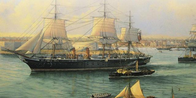 以铁甲批身,为海权立威.英国首级蒸汽铁甲战舰勇士级铁甲舰