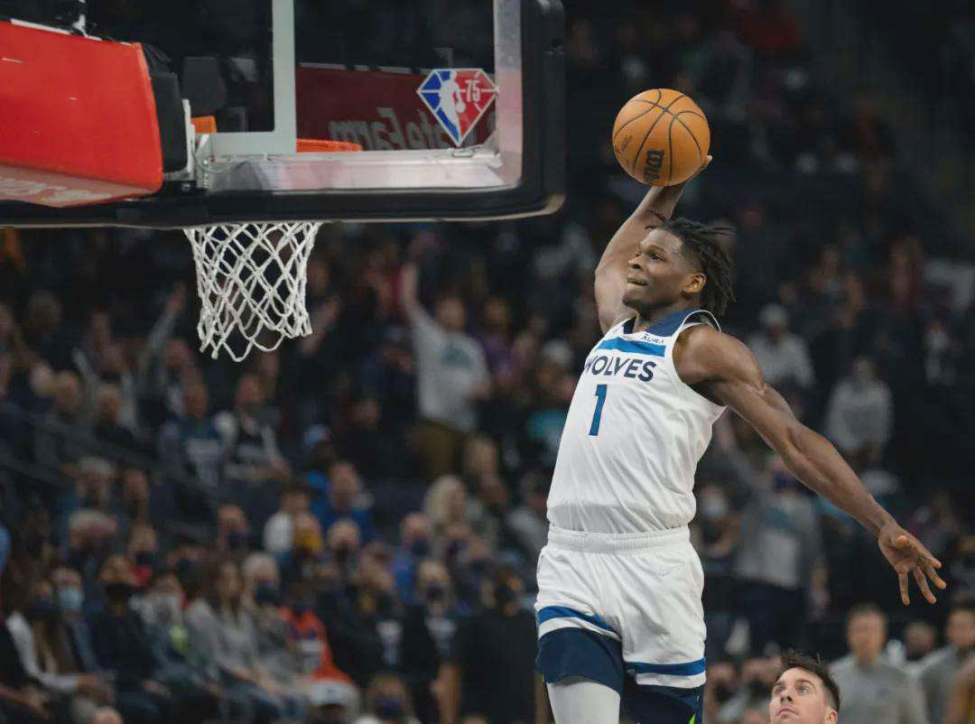 下一个nba门面?安东尼·爱德华兹,狂有狂的资本