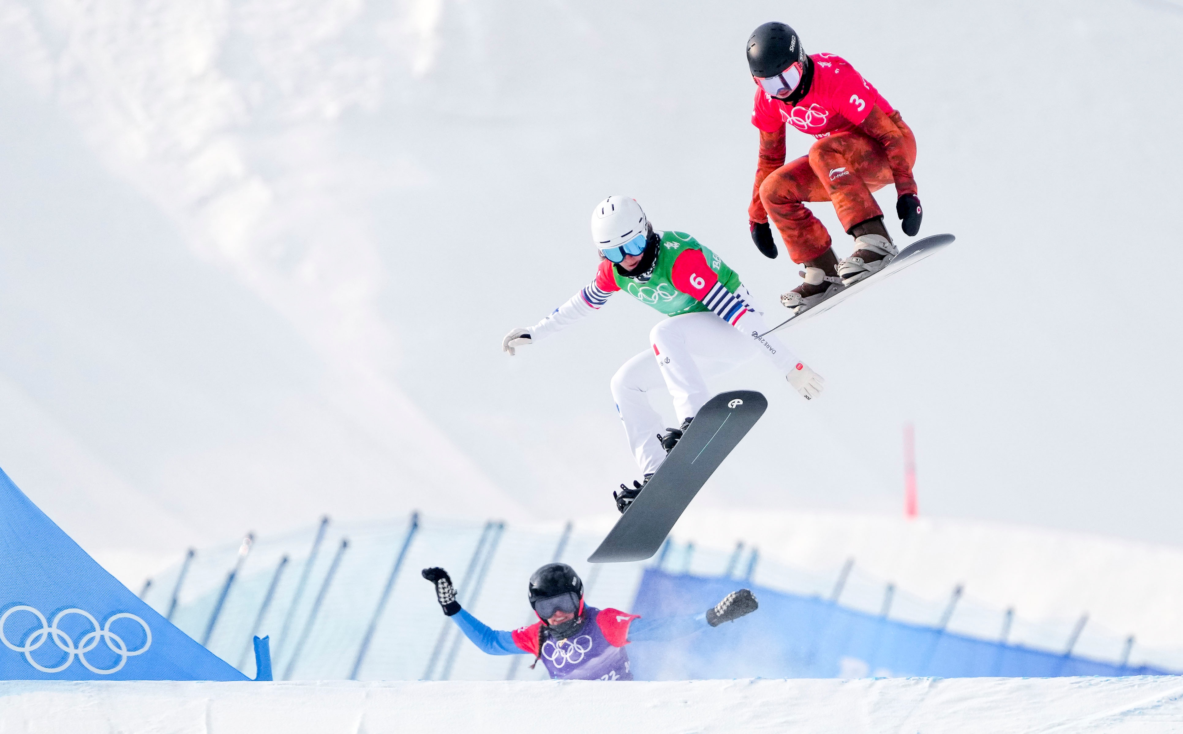 (北京冬奥会)单板滑雪——女子障碍追逐比赛赛况(2)