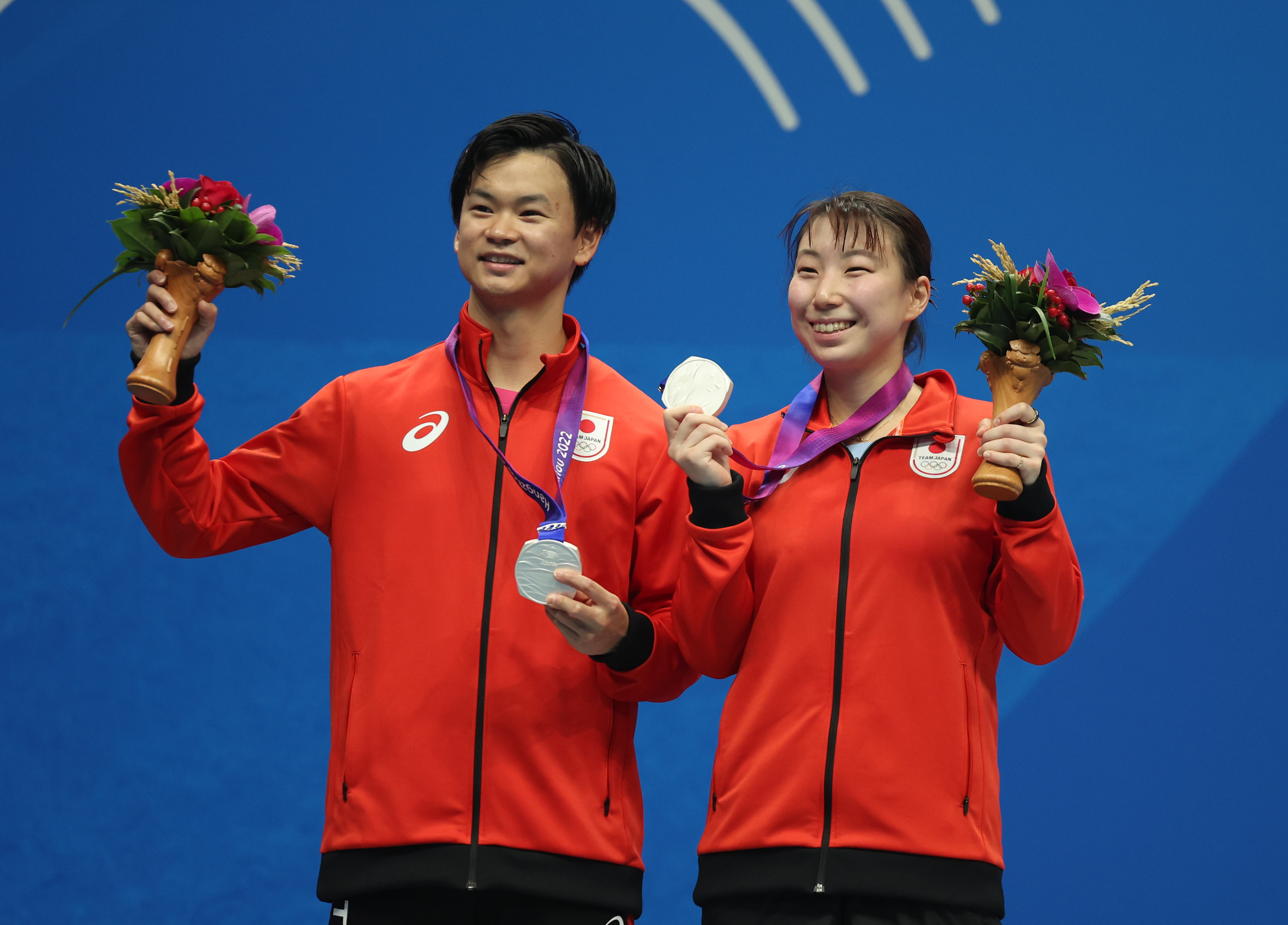 羽毛球——混合双打颁奖仪式举行