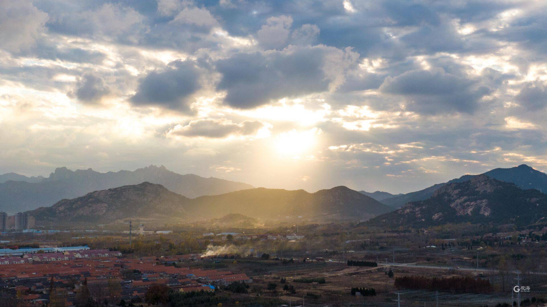 天光云影共徘徊,青岛的天空"美翻了"