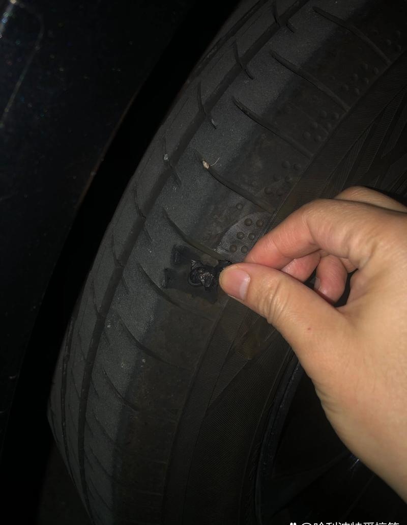 轮胎扎了放一晚上可以吗