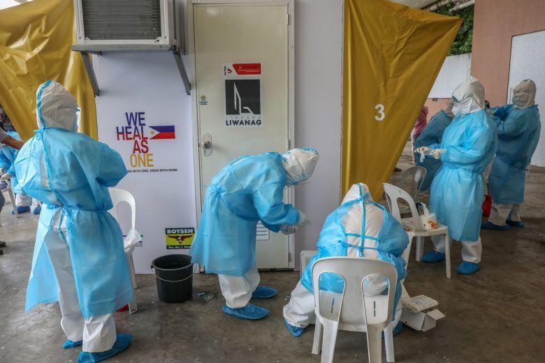 菲律宾新增2825例新冠肺炎确诊病例 累计达329637例