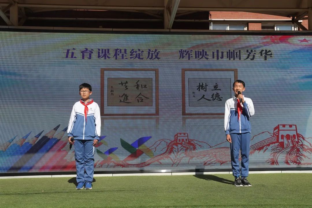 从一幅幅书法作品中深深地感受到农大附小"立德树人"德育教育成果,"合