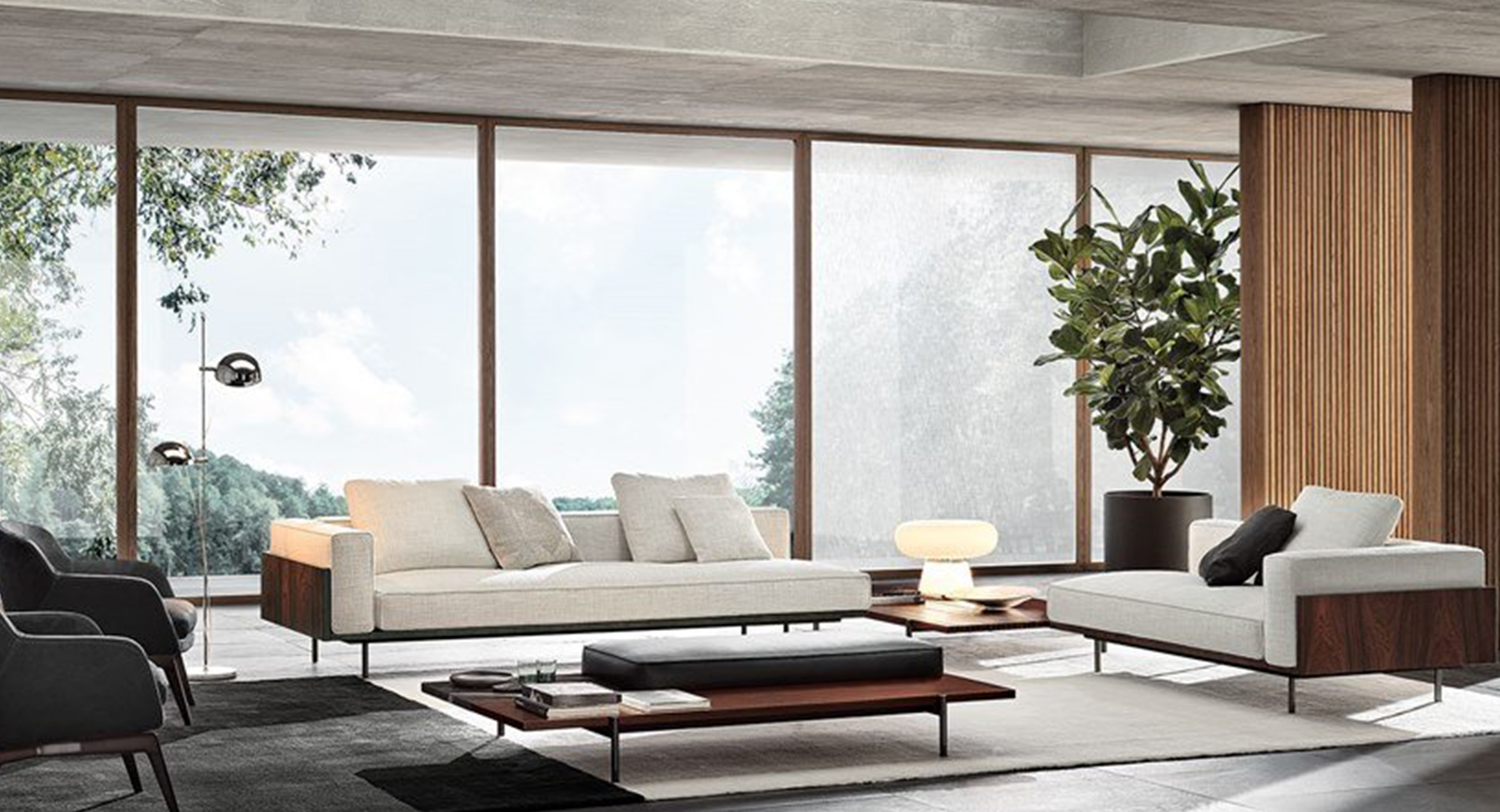 第13期图文 2022年新品 意大利家具 minotti 轻奢极简沙发上市