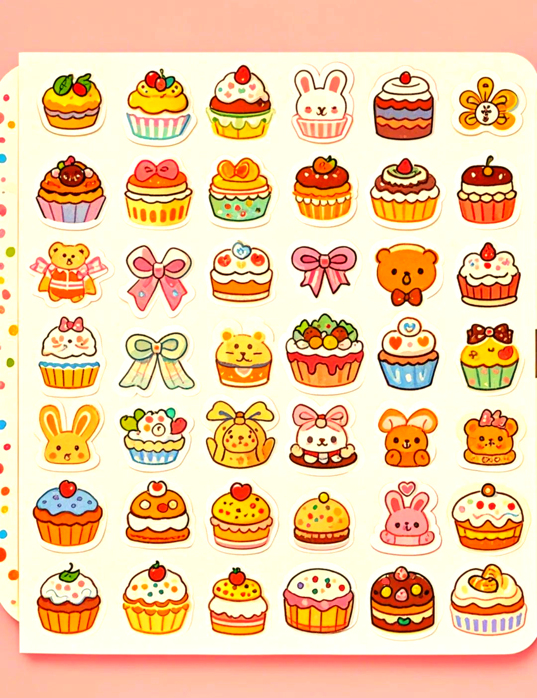 探索甜品世界:蛋糕与点心的简笔画指南