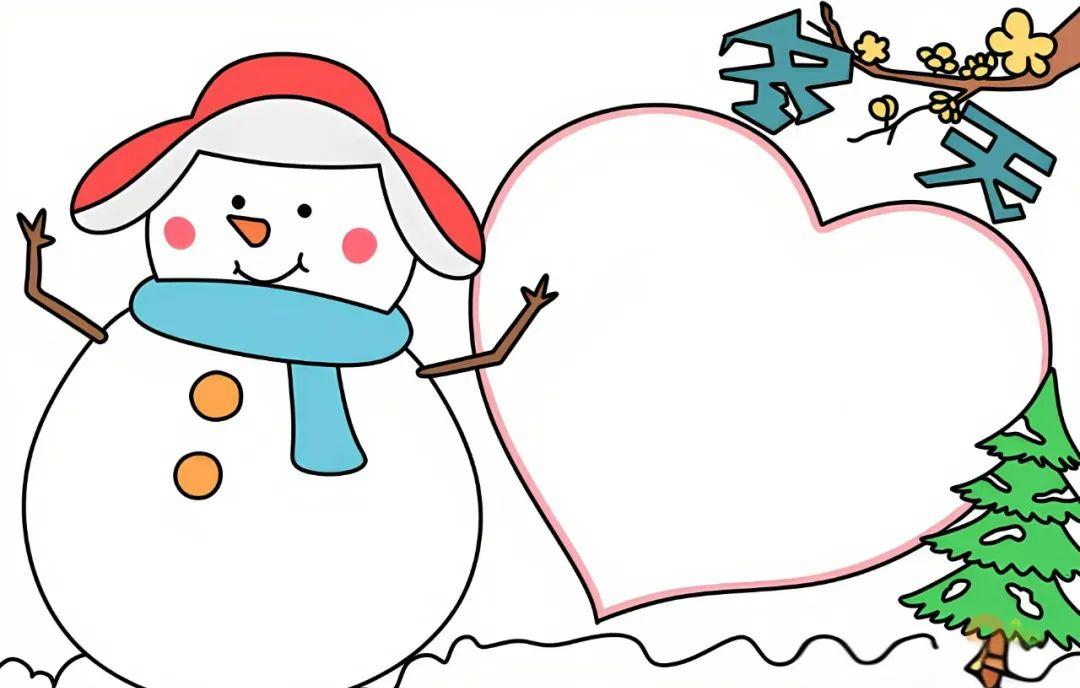 立冬时节,众多冬季主题手抄报模板与素材供你选择
