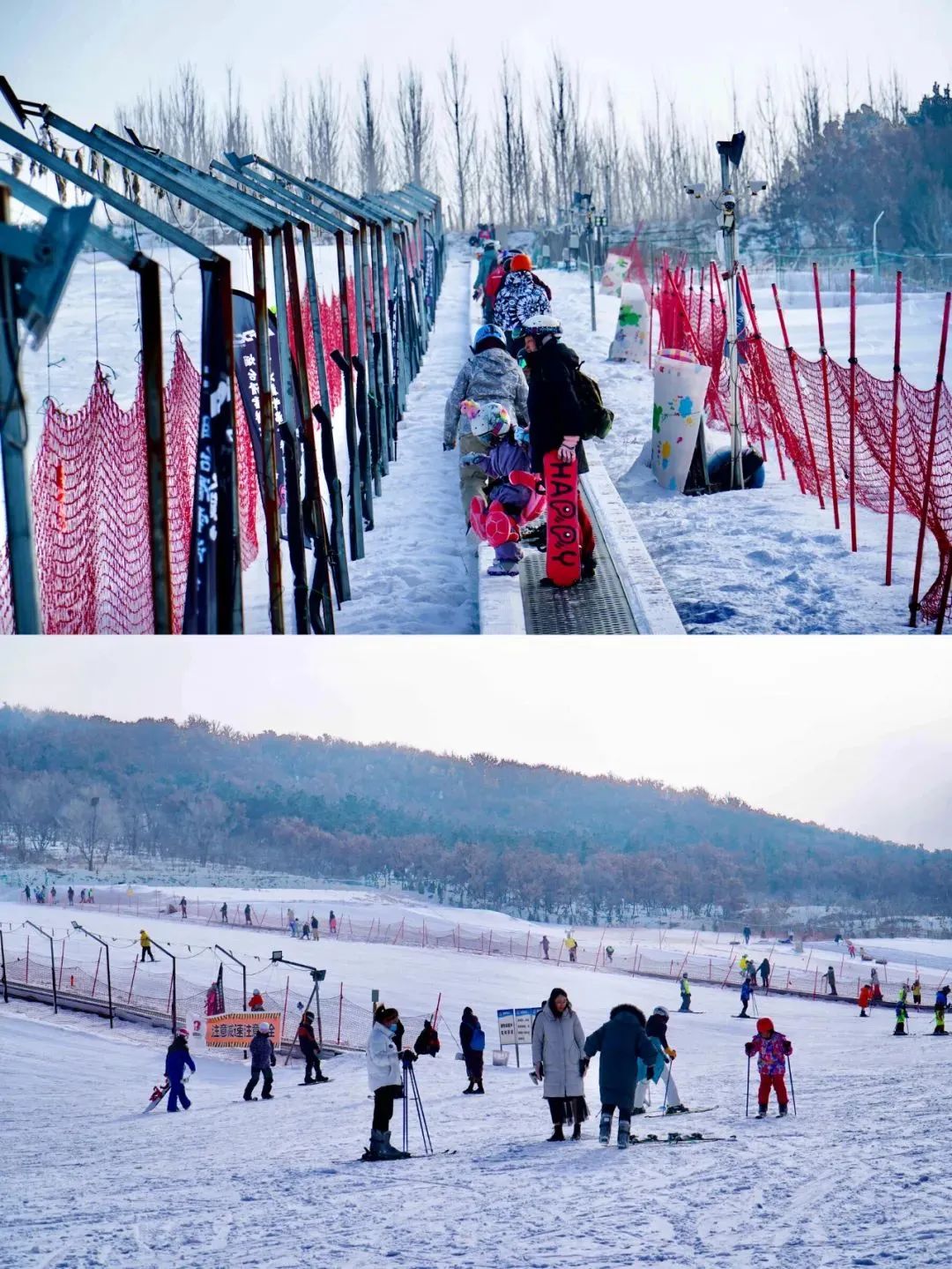 烟台鲁东大学滑雪场图片