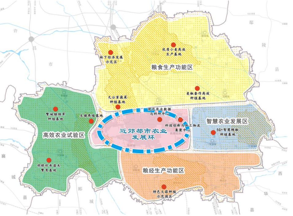 漯河市及2县国土总体空间规划2021-2035公示版合集