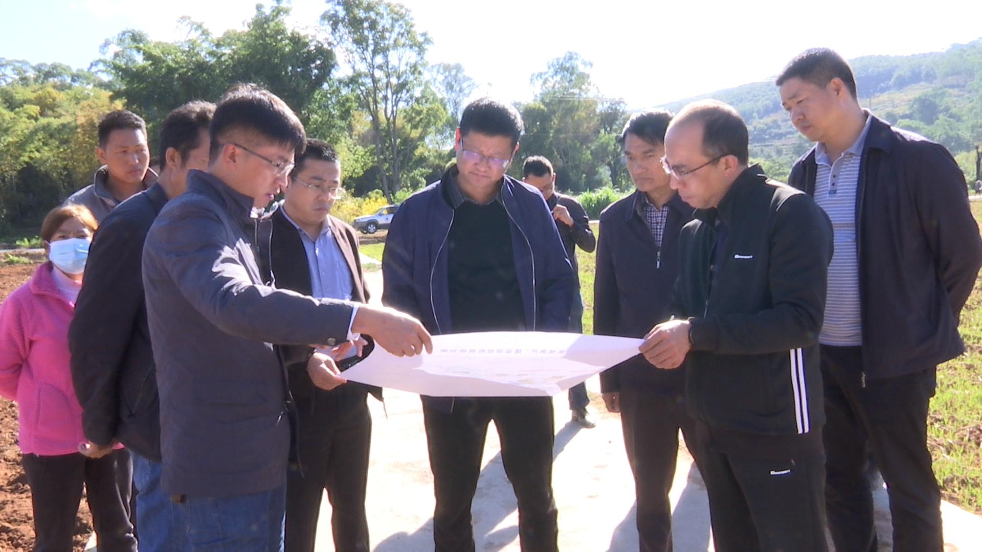 吴亚峰到永定镇调研"阳光生态花果园"建设工作