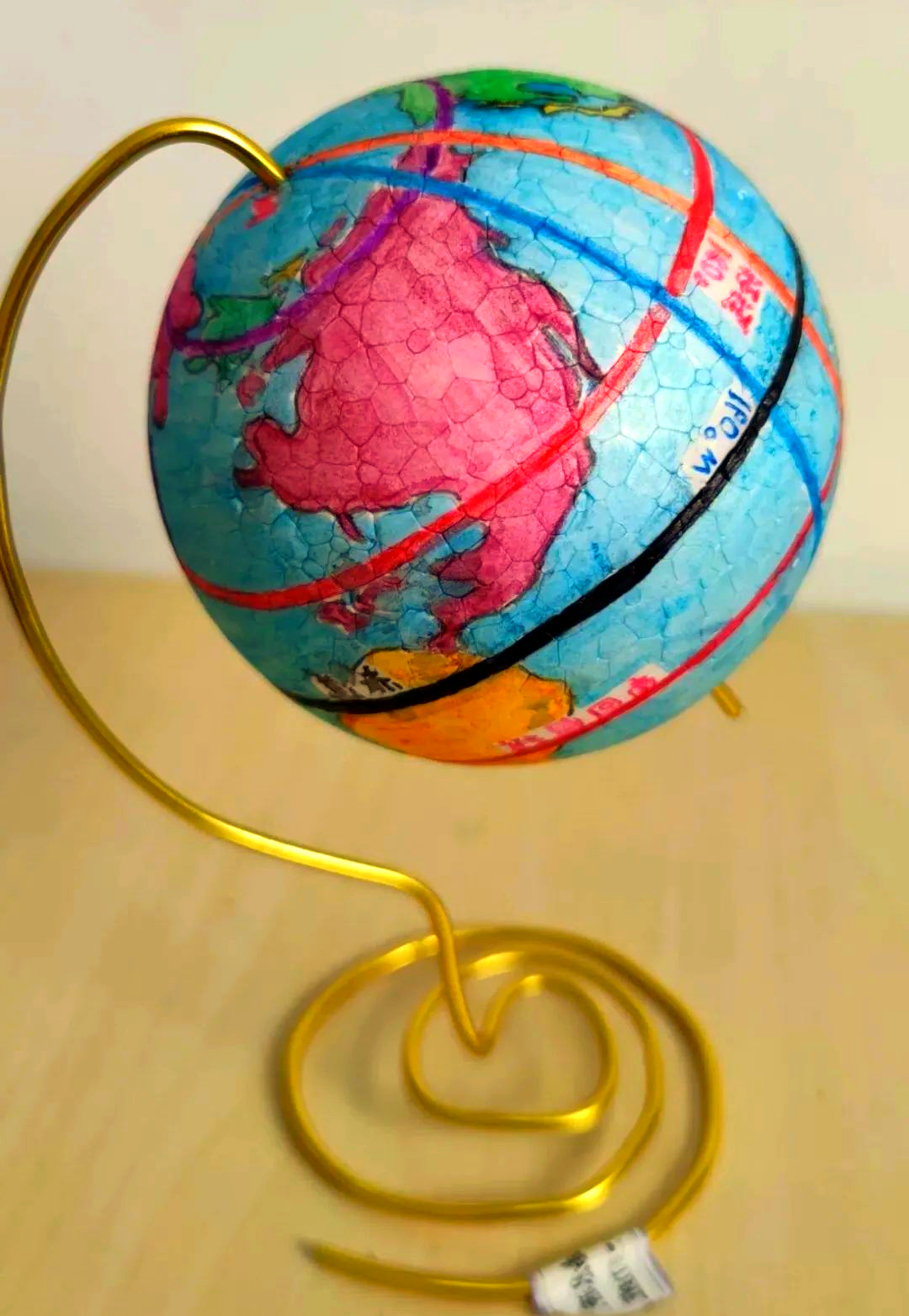 简易地球仪制作:探索地理知识,培养动手能力