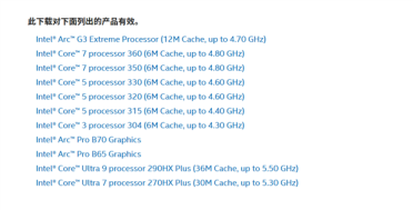 Intel发新版驱动：锐炫G3却只支持Extreme版、标准版踪影全无