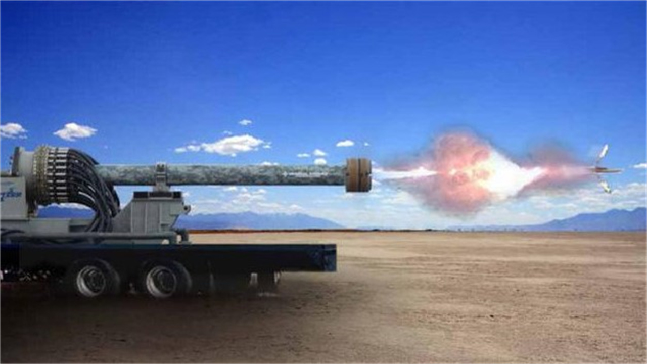 还不死心!美国电磁轨道炮项目再次启动,尝试发射高超音速拦截弹
