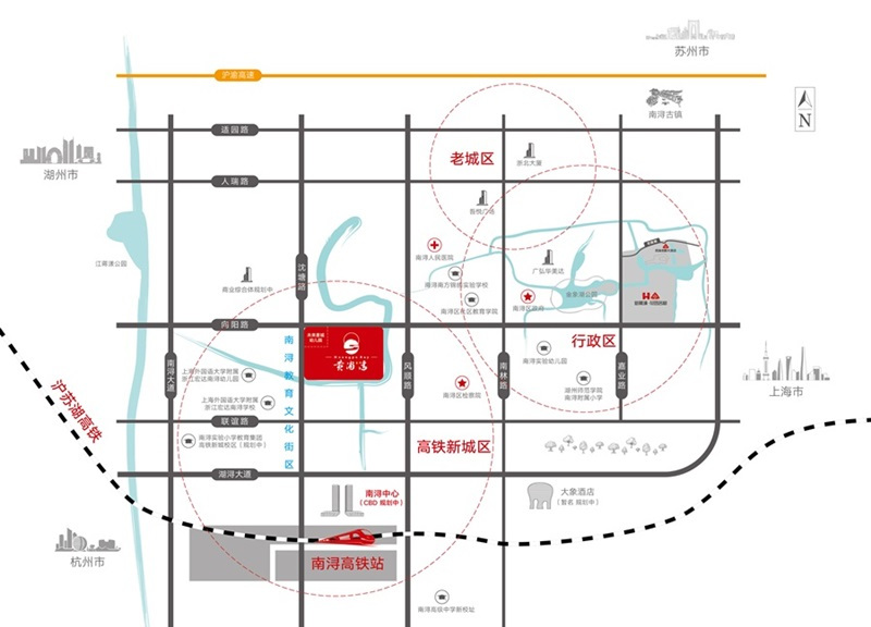 南浔高铁新城规划图片